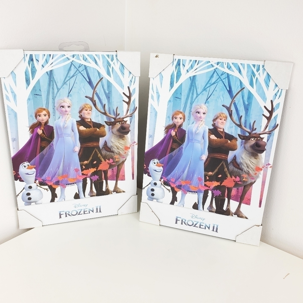 FROZEN II wall art mounted on board 2 wall arts
